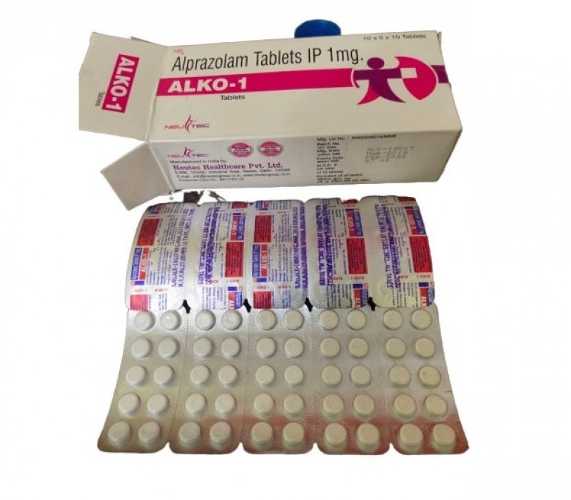 Alko 1 Mg (Alprazolam) Tablets Buy Online